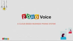 screenshot of Zoho Voice